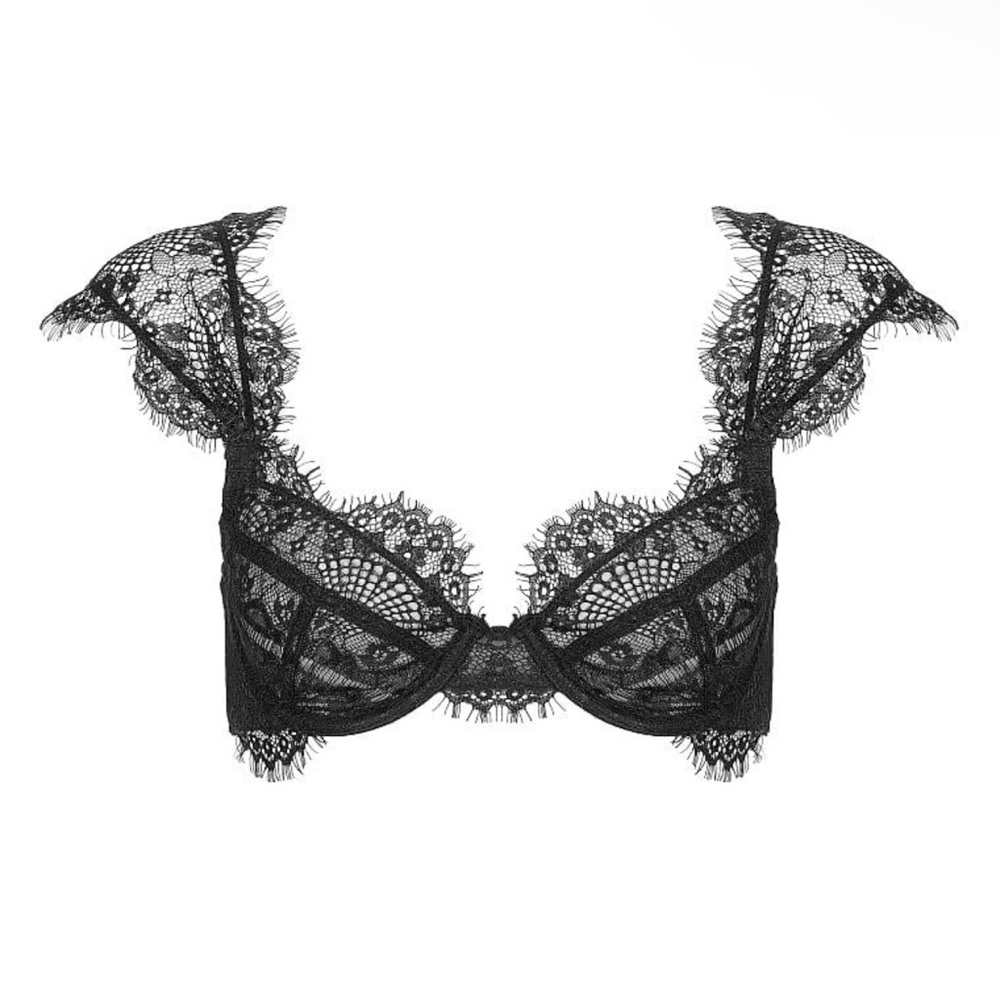 BLUEBELLA lace bra that goes over curve of shoulder